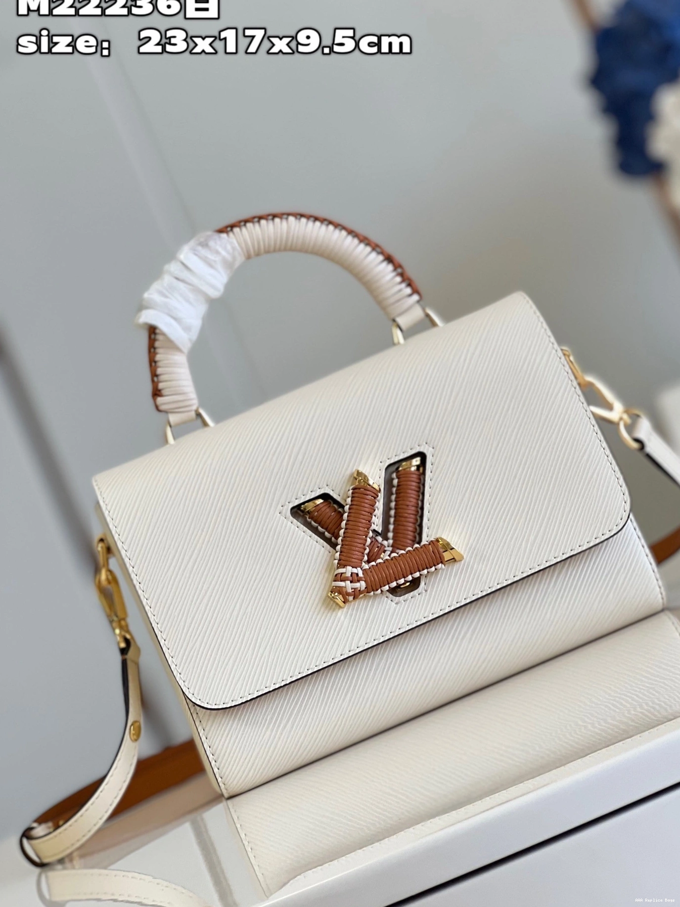 Aaa replica bags TWIST VUITTON MM LOUIS 0729